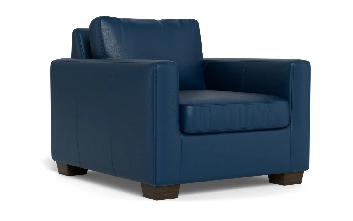 Track 36" Leather Arm Chair - Image 30