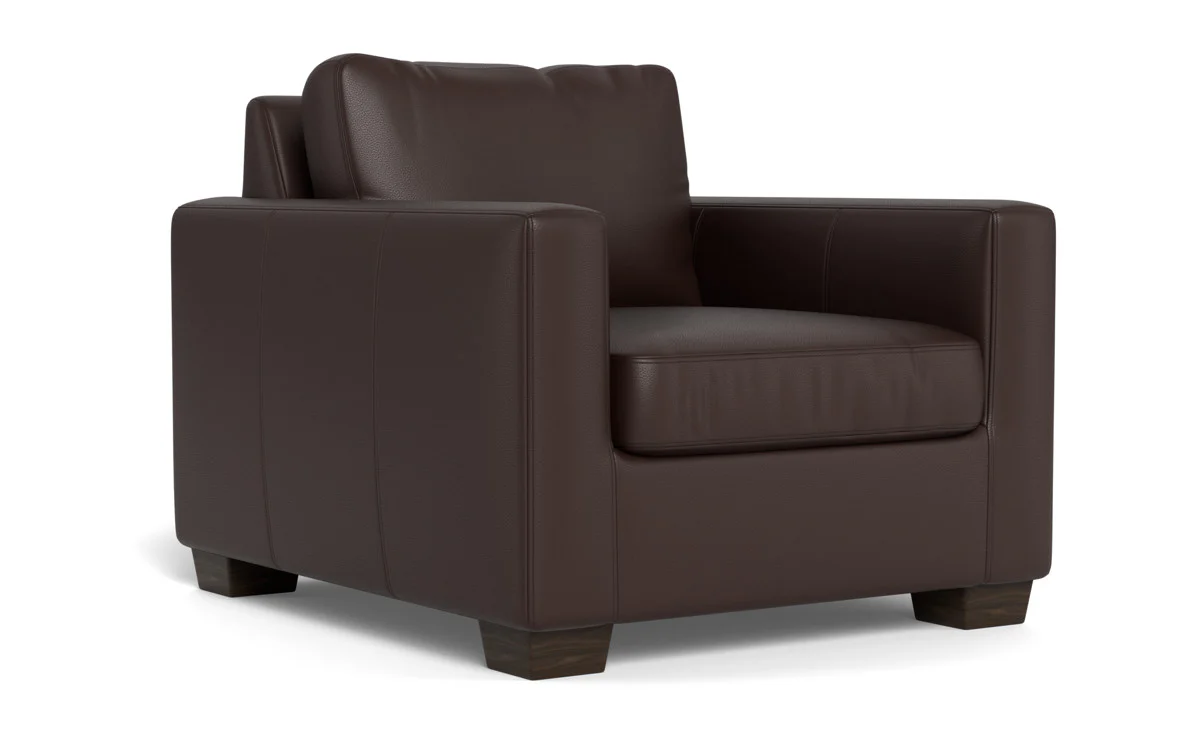 Track 36" Leather Arm Chair - Image 36
