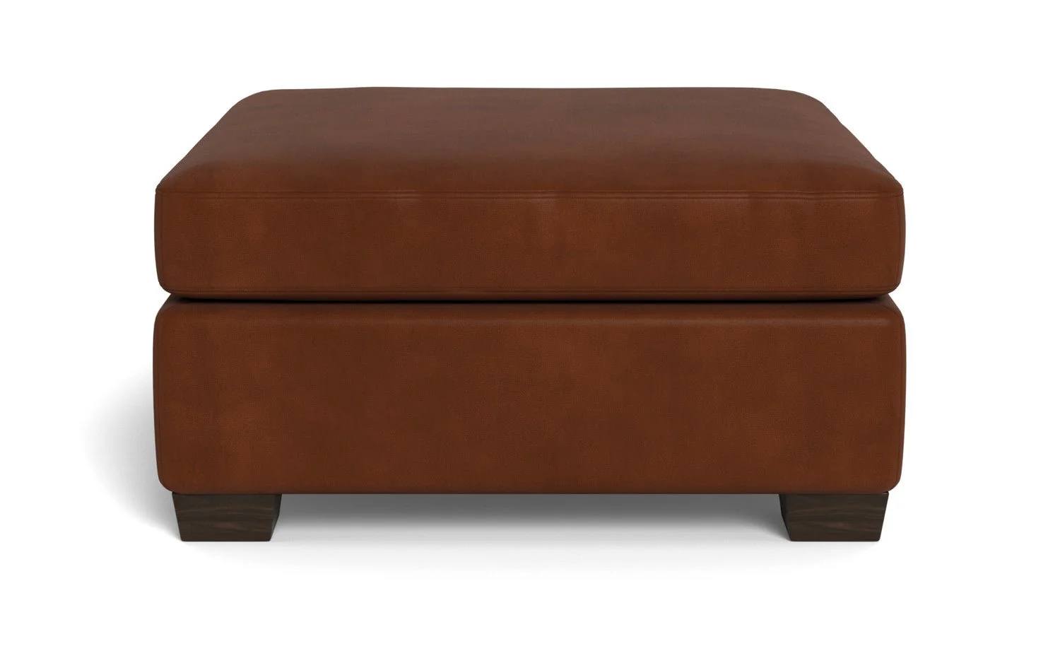 Track Leather Cocktail Ottoman - Image 10