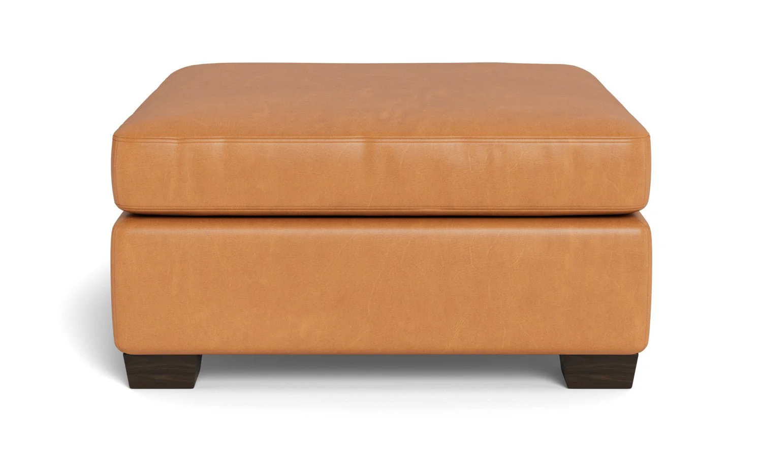 Track Leather Cocktail Ottoman - Image 18