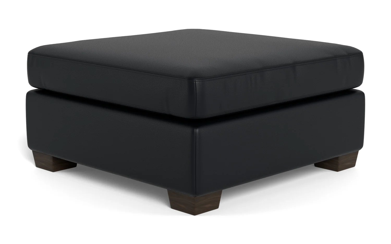 Track Leather Cocktail Ottoman - Image 19