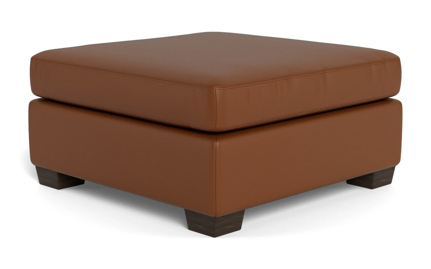 Track Leather Cocktail Ottoman - Image 25
