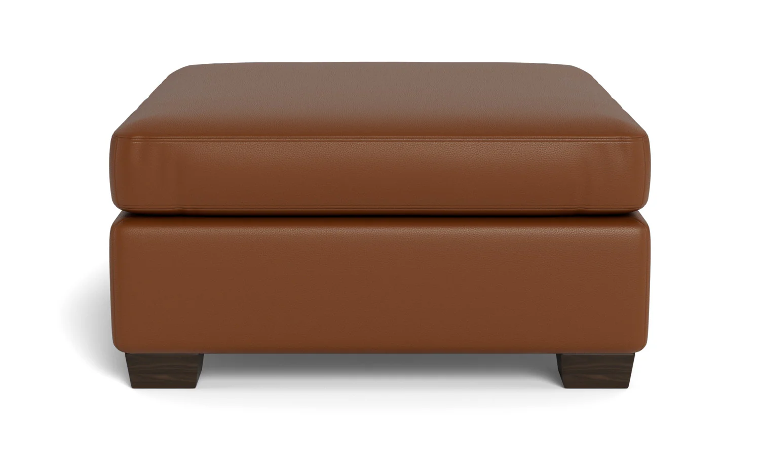 Track Leather Cocktail Ottoman - Image 26