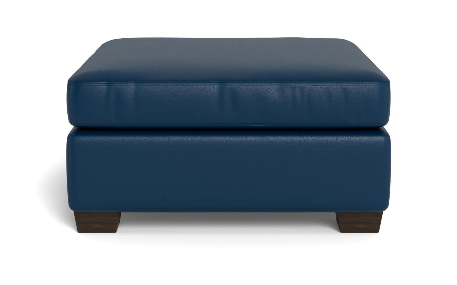 Track Leather Cocktail Ottoman - Image 30