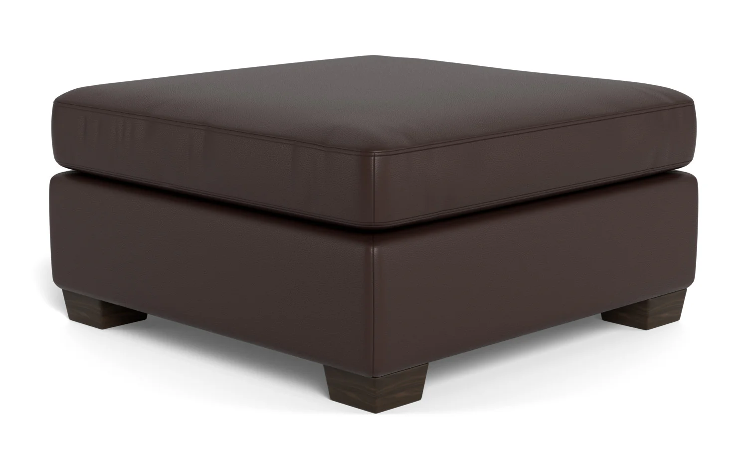 Track Leather Cocktail Ottoman - Image 36