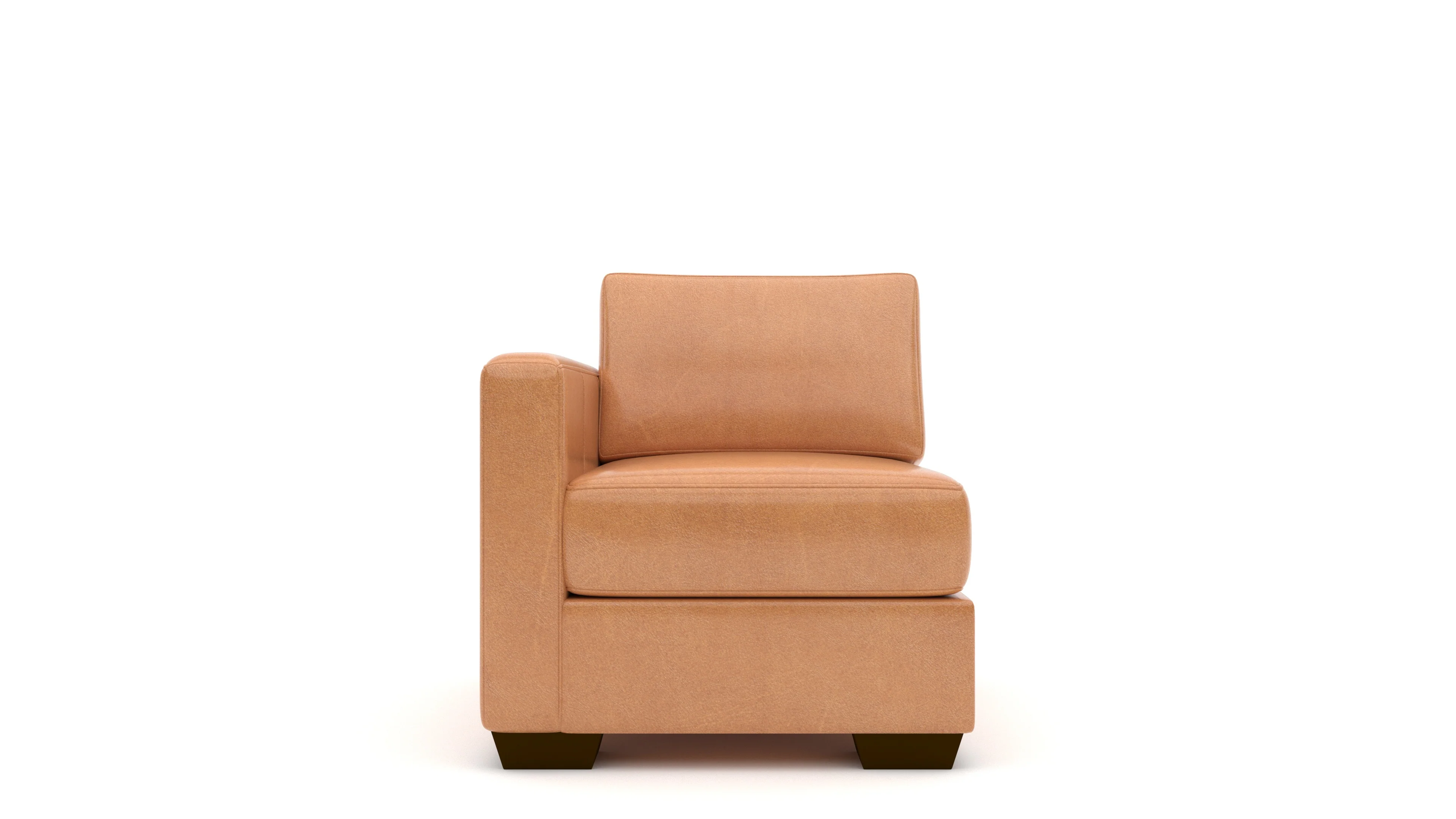 Track Leather Laf Chair - Image 3