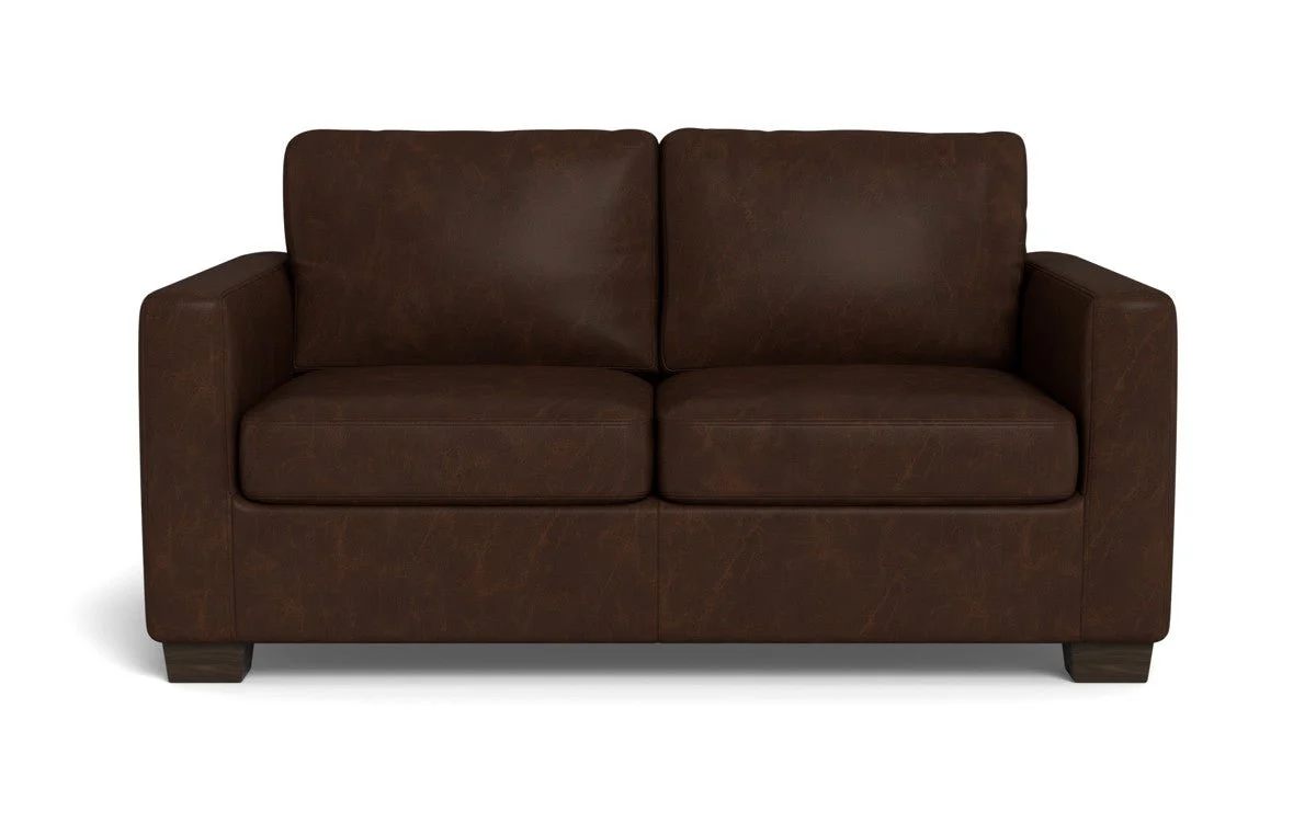 Track 62" Leather Loveseat - Image 3