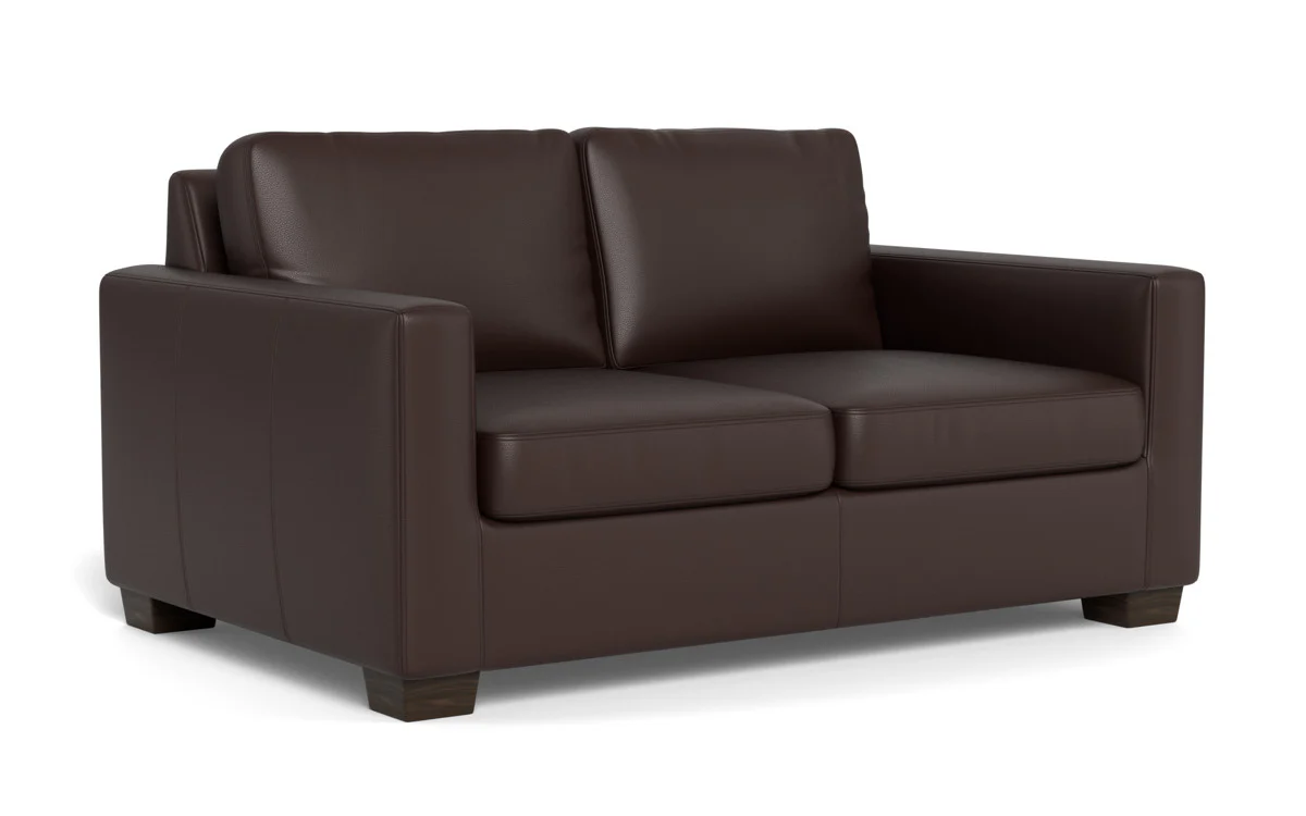 Track 62" Leather Loveseat - Image 36