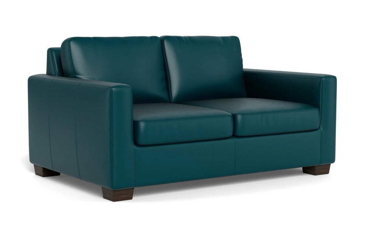 Track 62" Leather Loveseat - Image 39