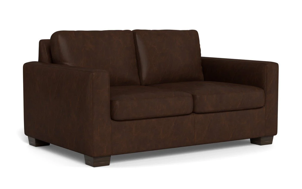 Track 62" Leather Loveseat - Image 4
