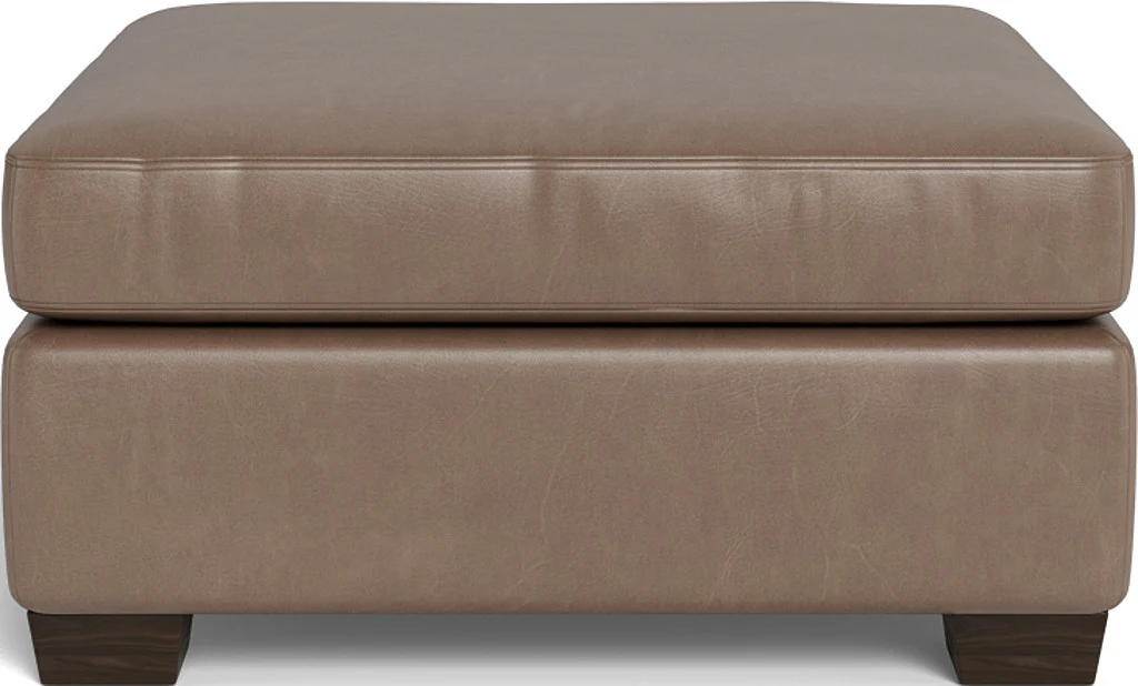 Track Leather Ottoman - Image 11