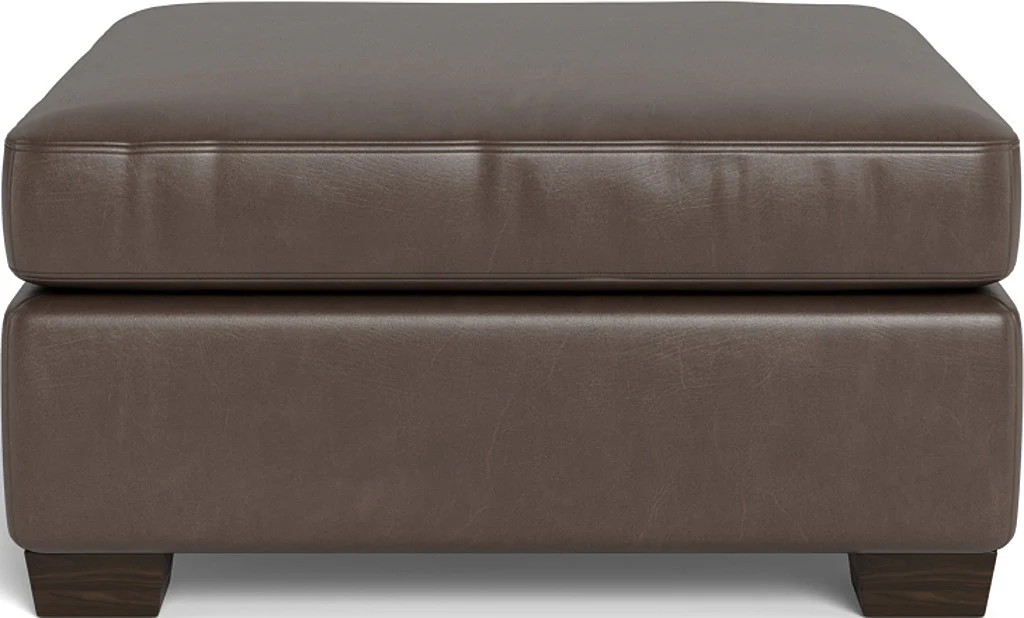 Track Leather Ottoman - Image 14