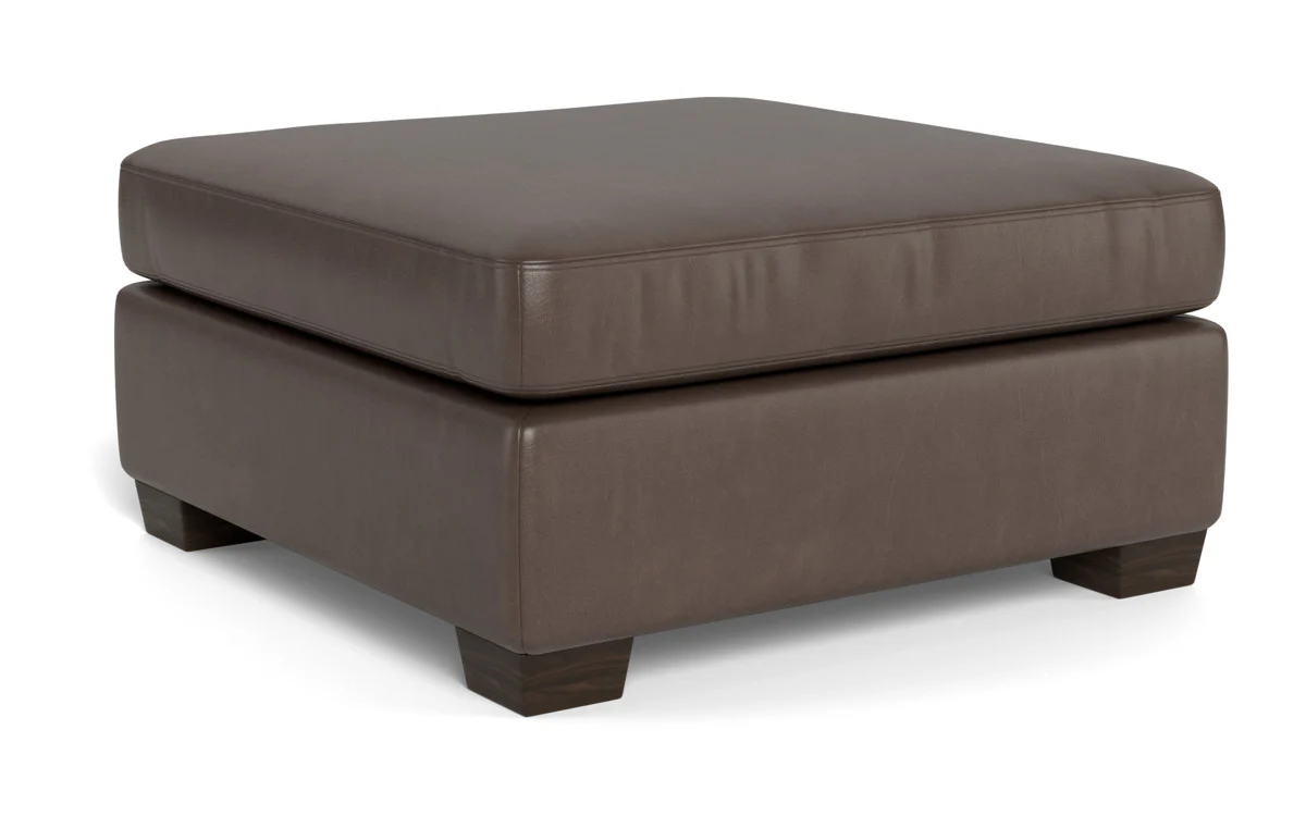 Track Leather Ottoman - Image 15