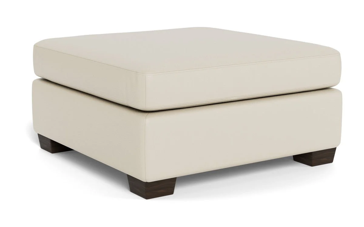 Track Leather Ottoman - Image 34