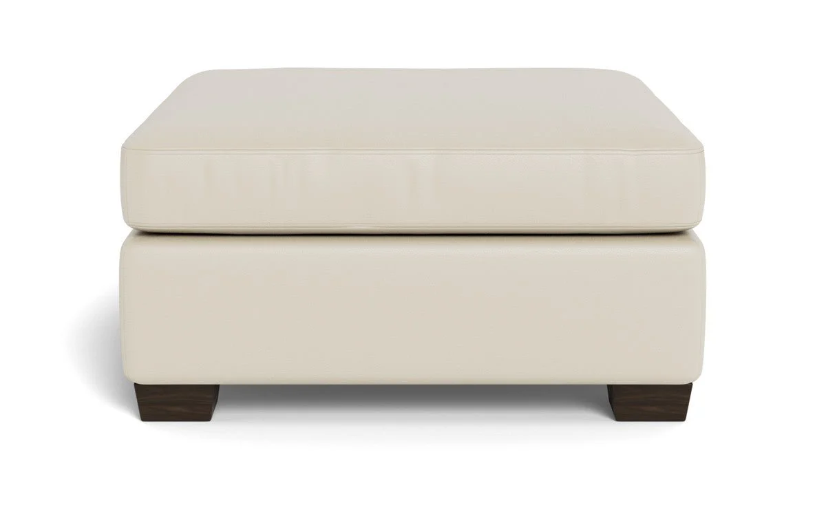 Track Leather Ottoman - Image 36