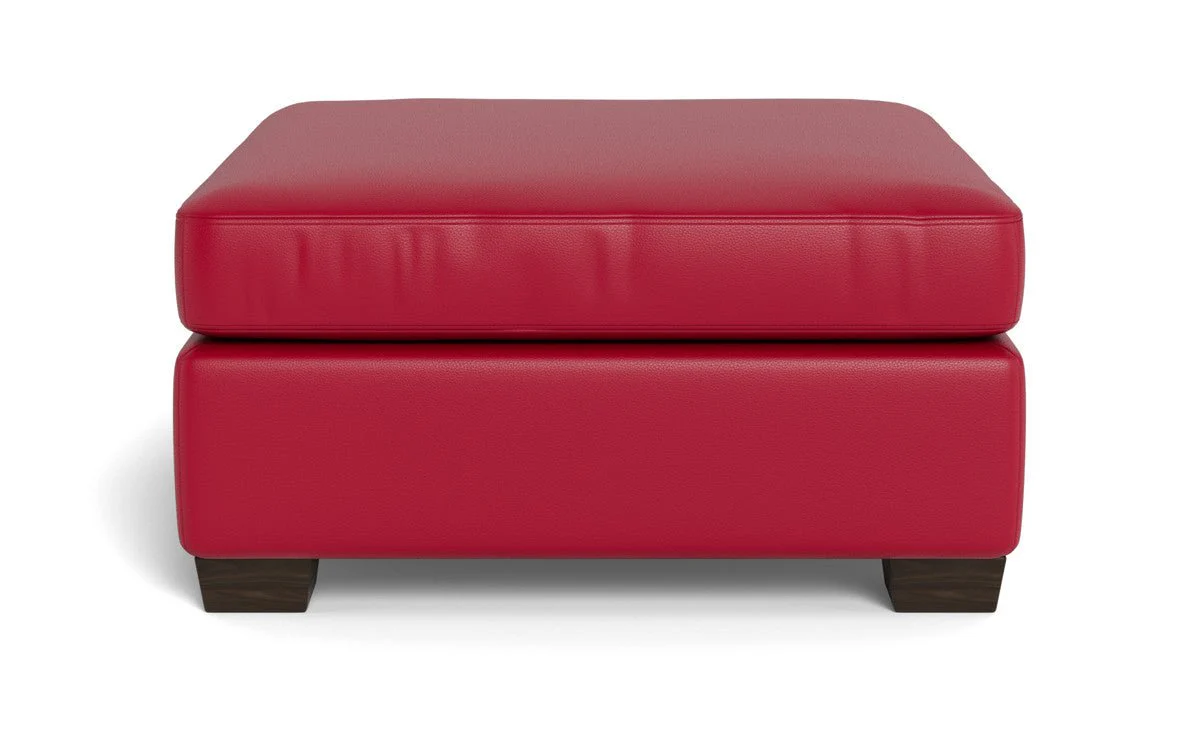 Track Leather Ottoman - Image 48