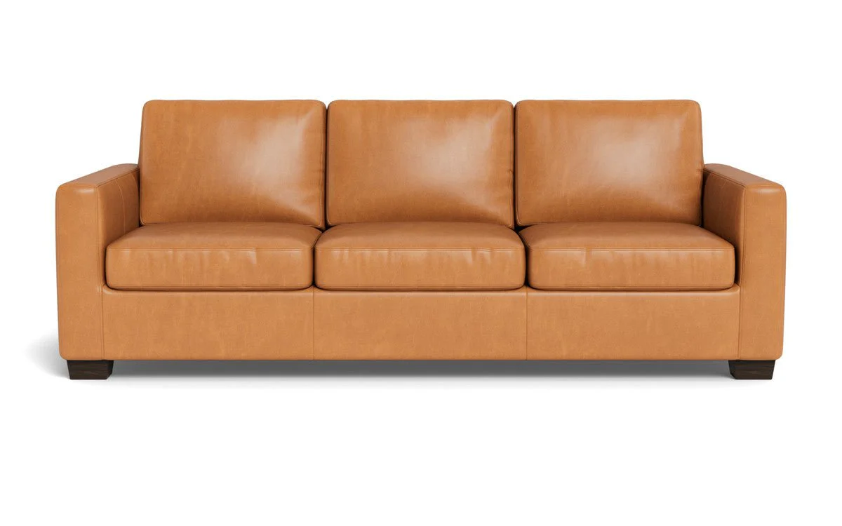 Track 87" Leather Queen Sleeper Sofa - Image 18