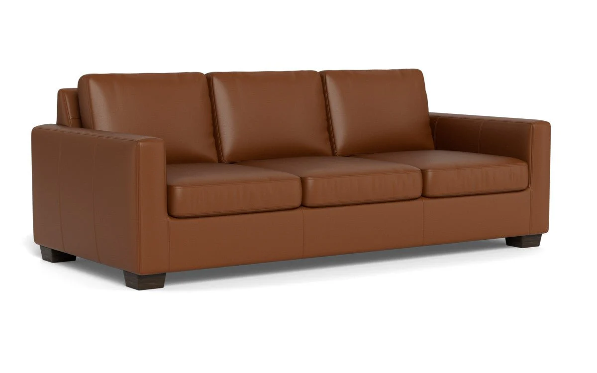 Track 87" Leather Queen Sleeper Sofa - Image 28