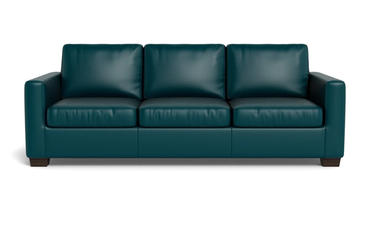 Track 87" Leather Queen Sleeper Sofa - Image 39