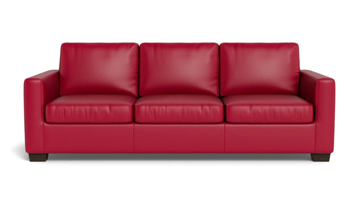 Track 87" Leather Queen Sleeper Sofa - Image 45
