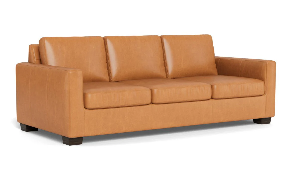 Track 87" Leather Sofa - Image 18