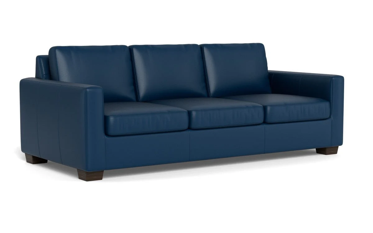 Track 87" Leather Sofa - Image 30
