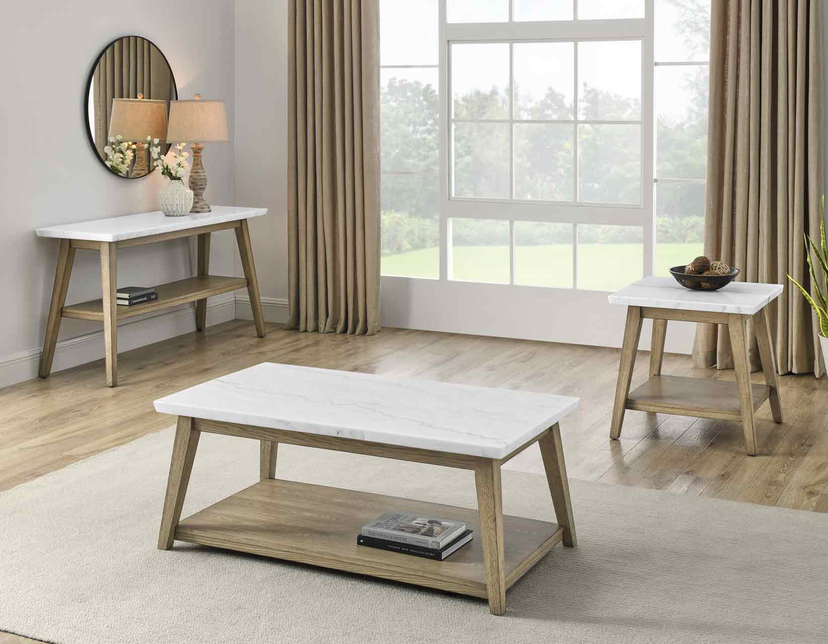 Vienna Marble Top End Table - Image 6