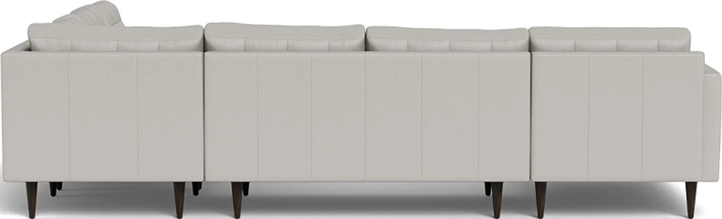 Wallace 130" Leather Corner Sectionals w. Left Chaise - Image 25