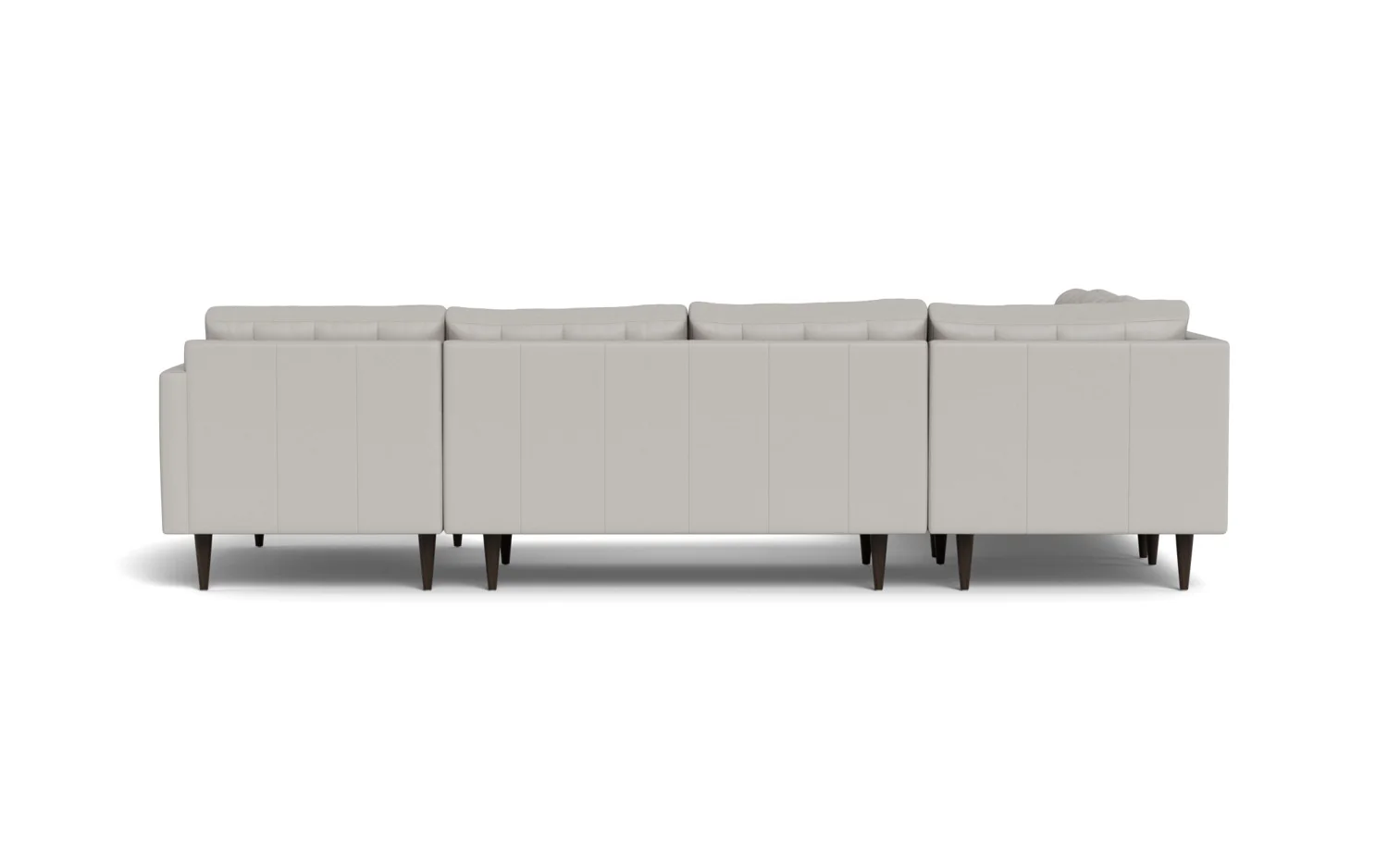 Wallace 130" Leather Corner Sectionals w. Right Chaise - Image 25