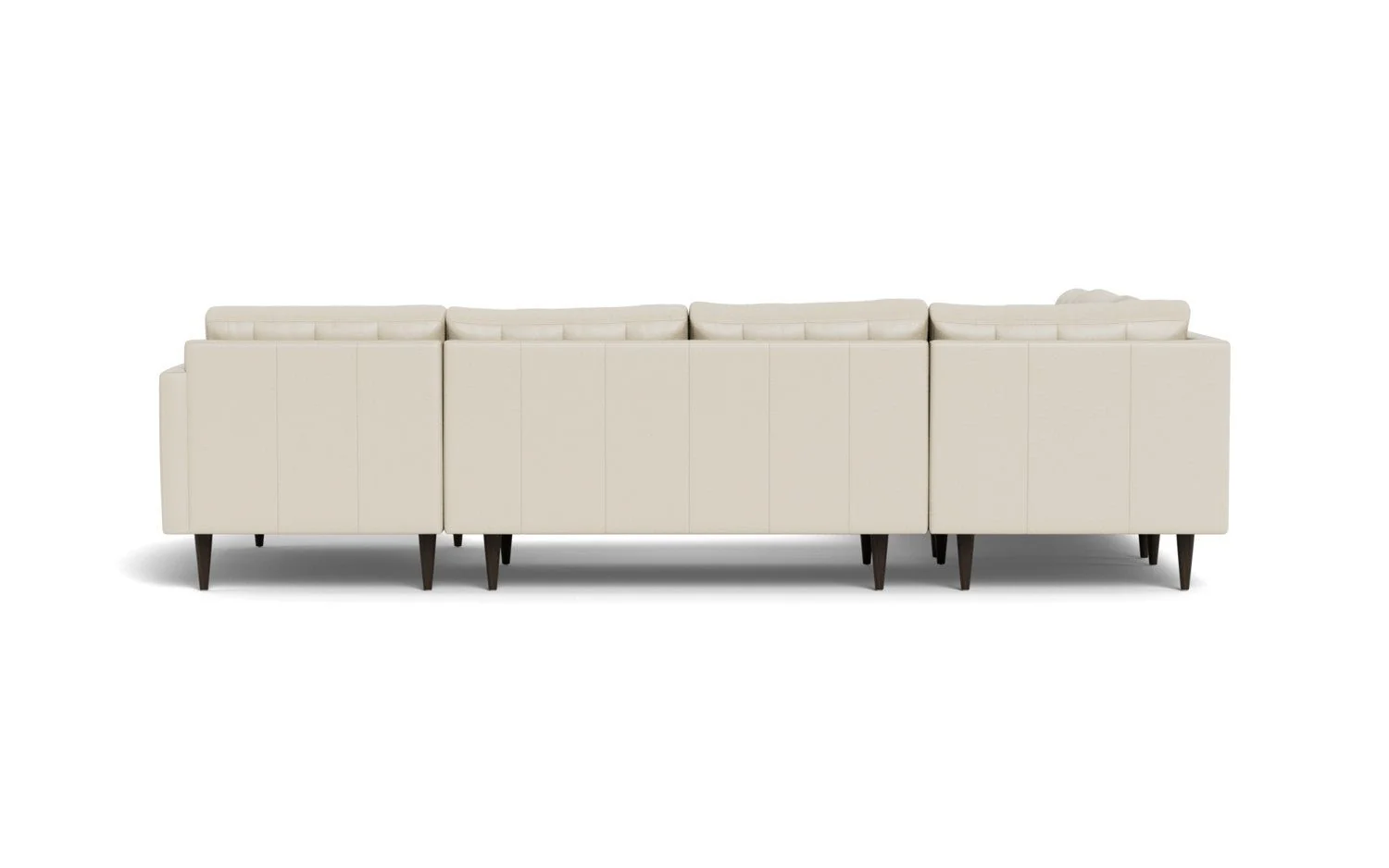 Wallace 130" Leather Corner Sectionals w. Right Chaise - Image 34