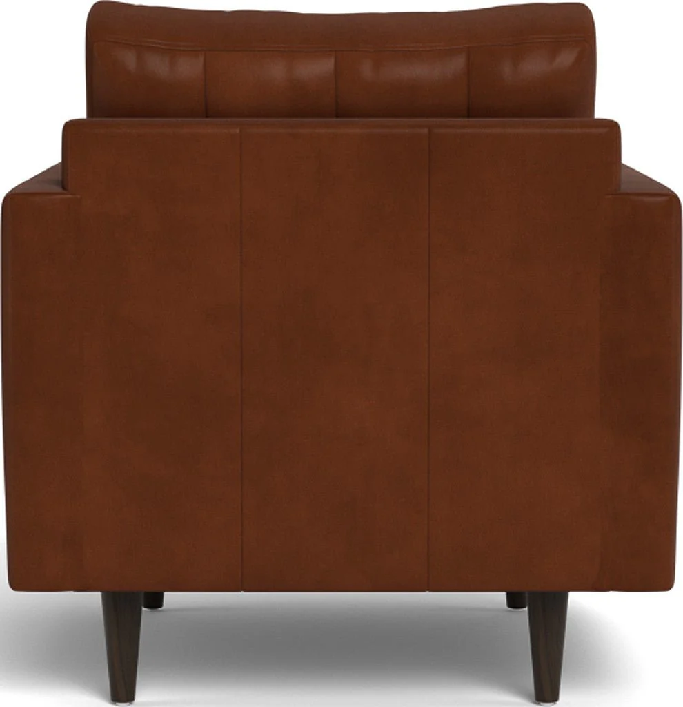Wallace 34" Leather Arm Chair - Image 10