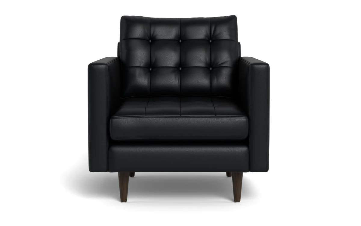 Wallace 34" Leather Arm Chair - Image 20
