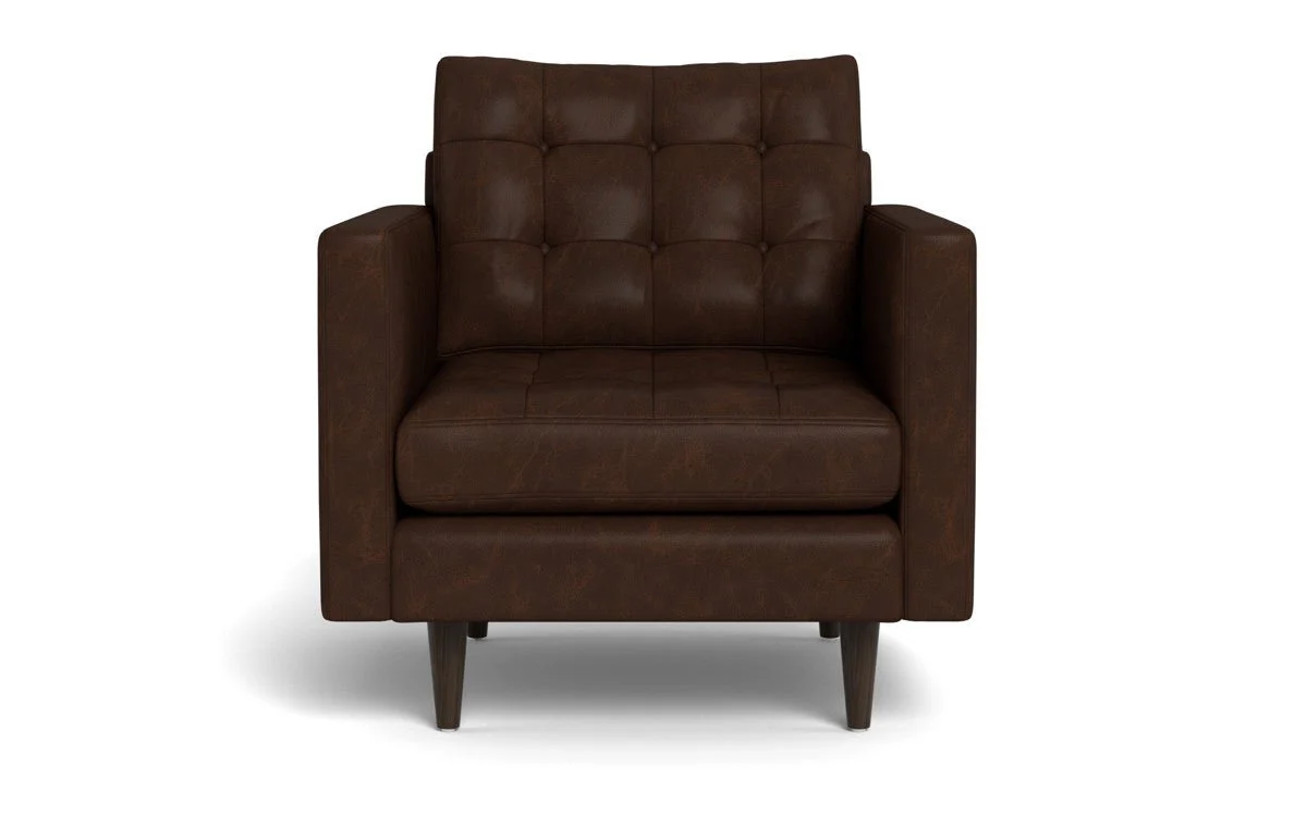 Wallace 34" Leather Arm Chair - Image 3