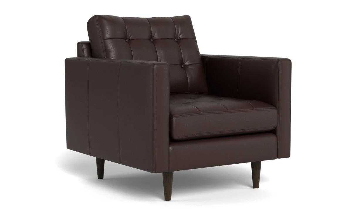 Wallace 34" Leather Arm Chair - Image 35
