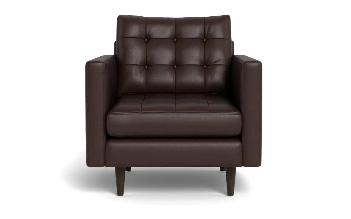 Wallace 34" Leather Arm Chair - Image 36