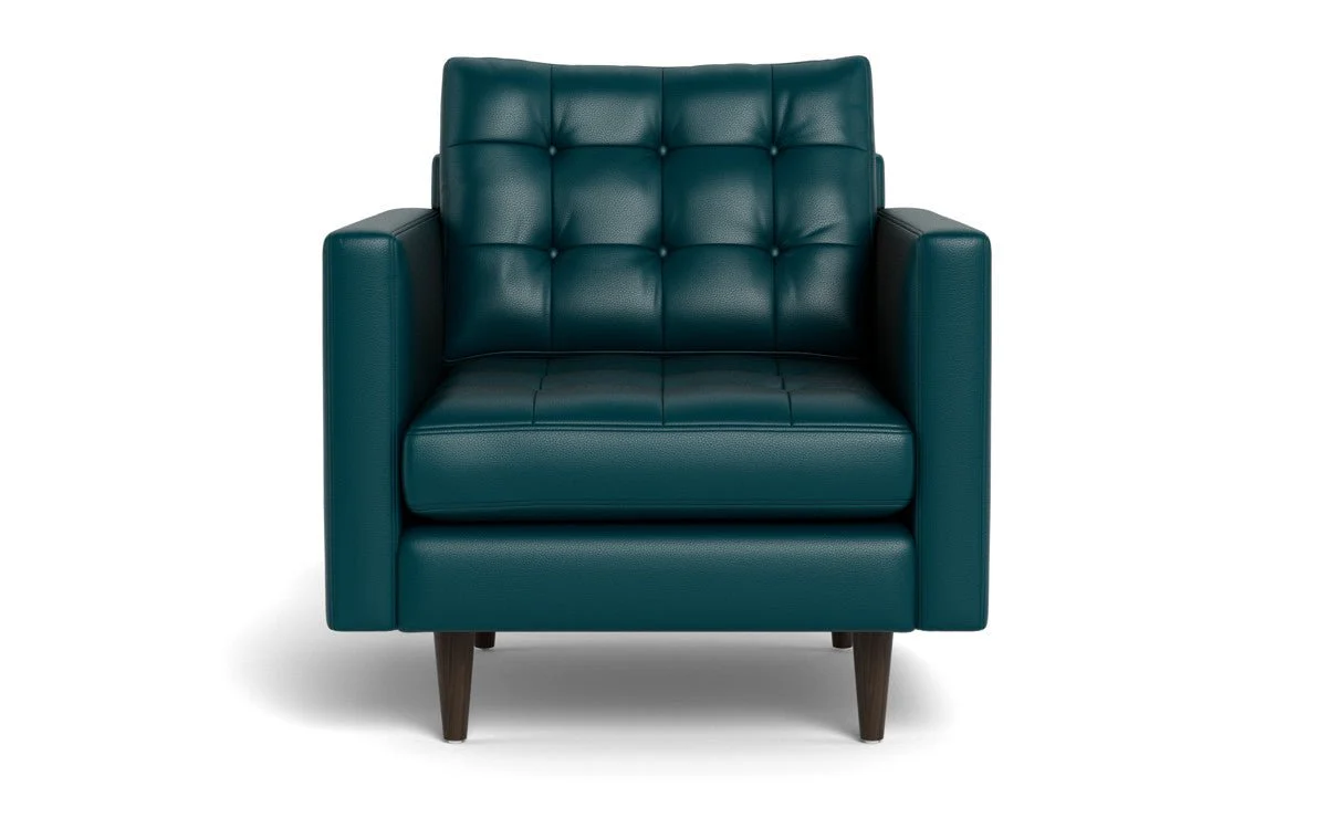Wallace 34" Leather Arm Chair - Image 38