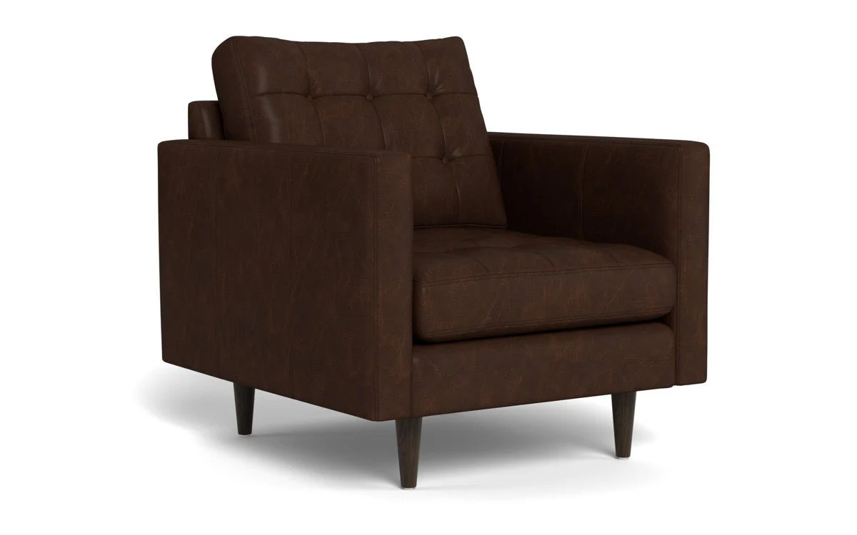 Wallace 34" Leather Arm Chair - Image 4