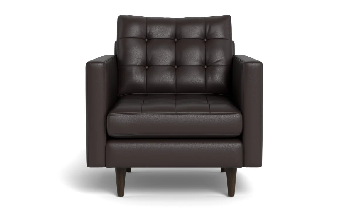 Wallace 34" Leather Arm Chair - Image 41