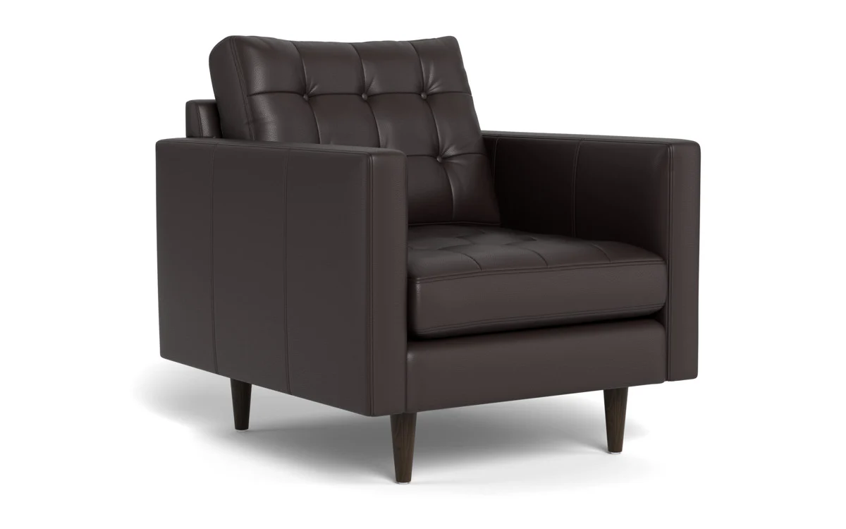 Wallace 34" Leather Arm Chair - Image 42
