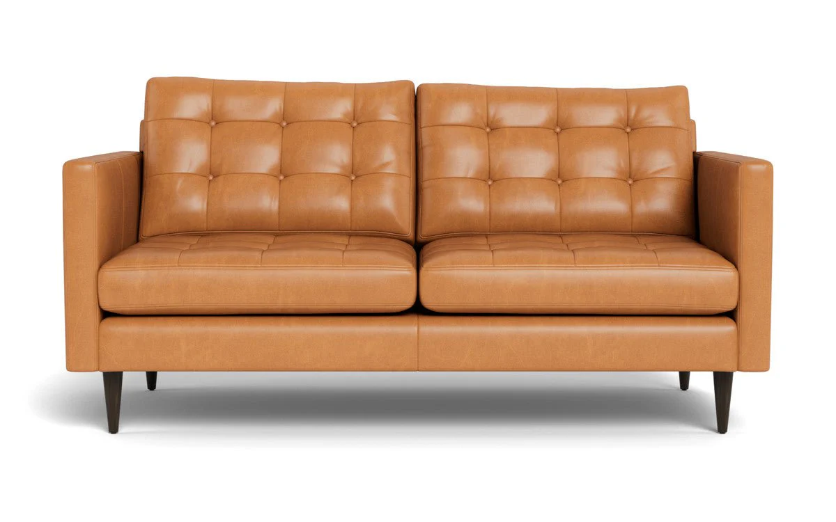 Wallace 69" Leather Loveseat - Image 17