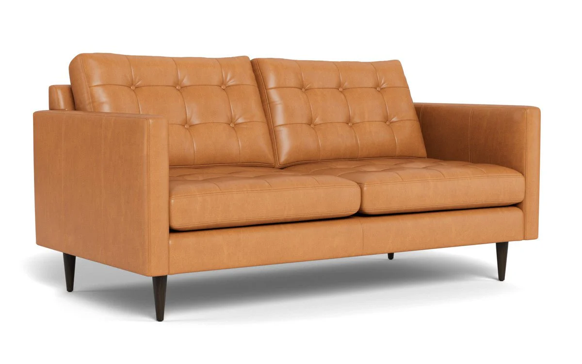 Wallace 69" Leather Loveseat - Image 18