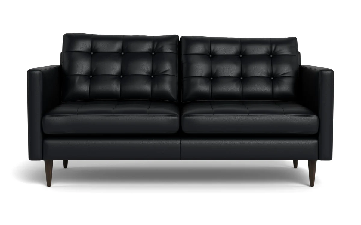 Wallace 69" Leather Loveseat - Image 20