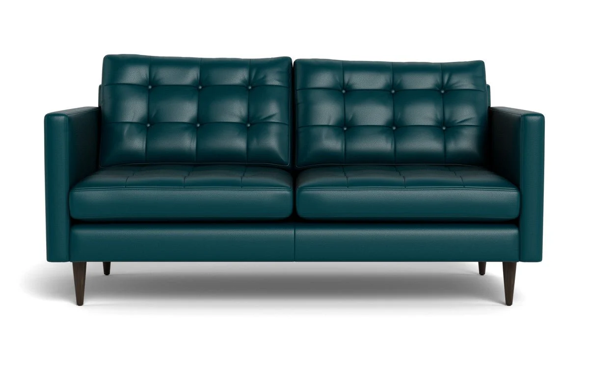 Wallace 69" Leather Loveseat - Image 38