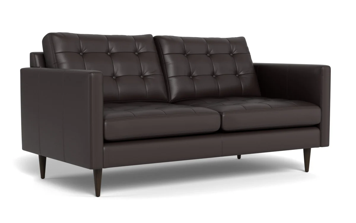 Wallace 69" Leather Loveseat - Image 42