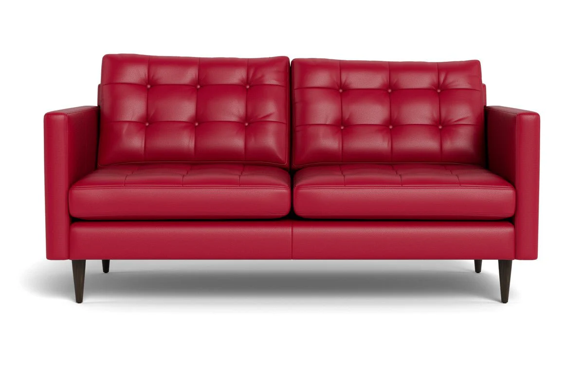Wallace 69" Leather Loveseat - Image 44