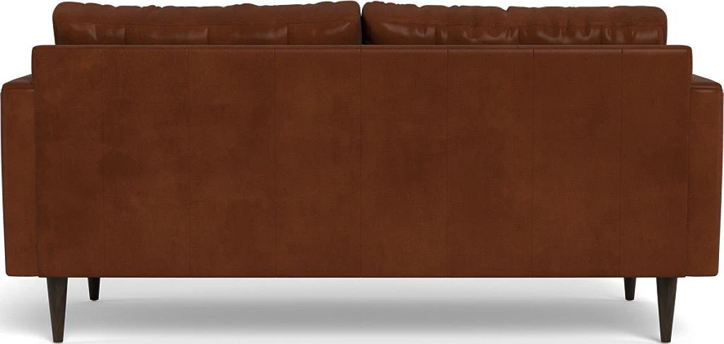 Wallace 74" Leather Apartment Sofa - Image 10