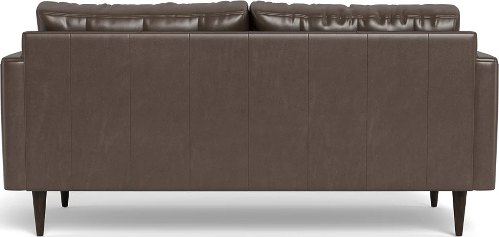 Wallace 74" Leather Apartment Sofa - Image 13