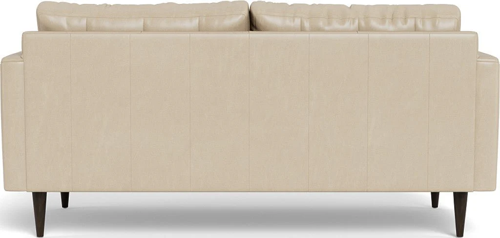 Wallace 74" Leather Apartment Sofa - Image 16
