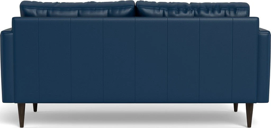 Wallace 74" Leather Apartment Sofa - Image 31