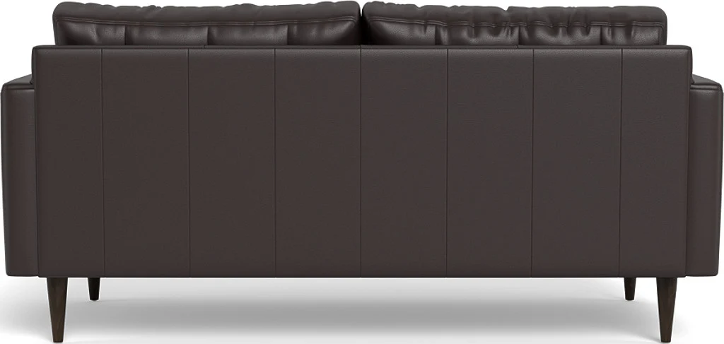 Wallace 74" Leather Apartment Sofa - Image 43